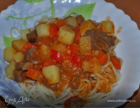 Лагман по -узбекски