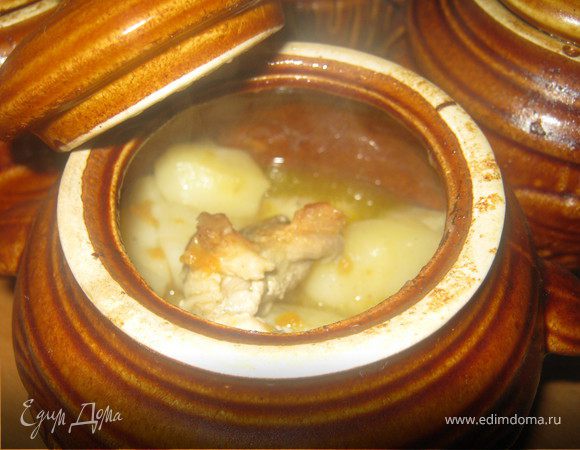 Картошечка в горшочках. Картошечка в горшочках.