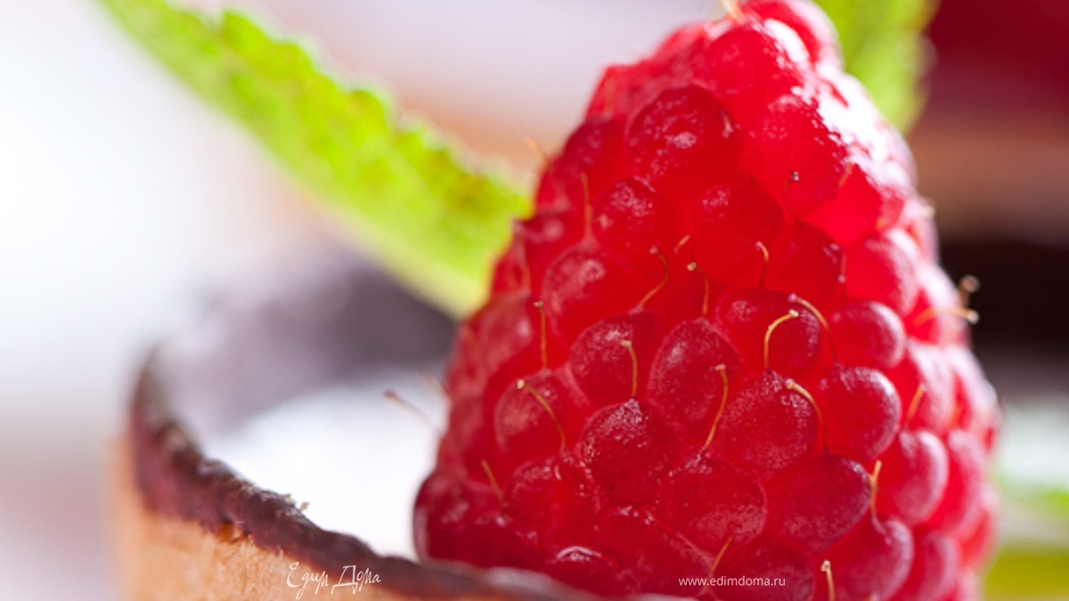 Семифредо с малиной