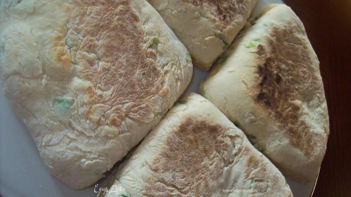 Ирландские лепешки с зеленым луком