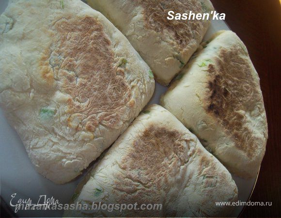 Ирландские лепешки с зеленым луком