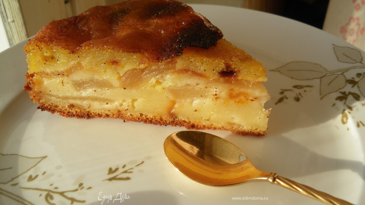 Французский яблочный пирог