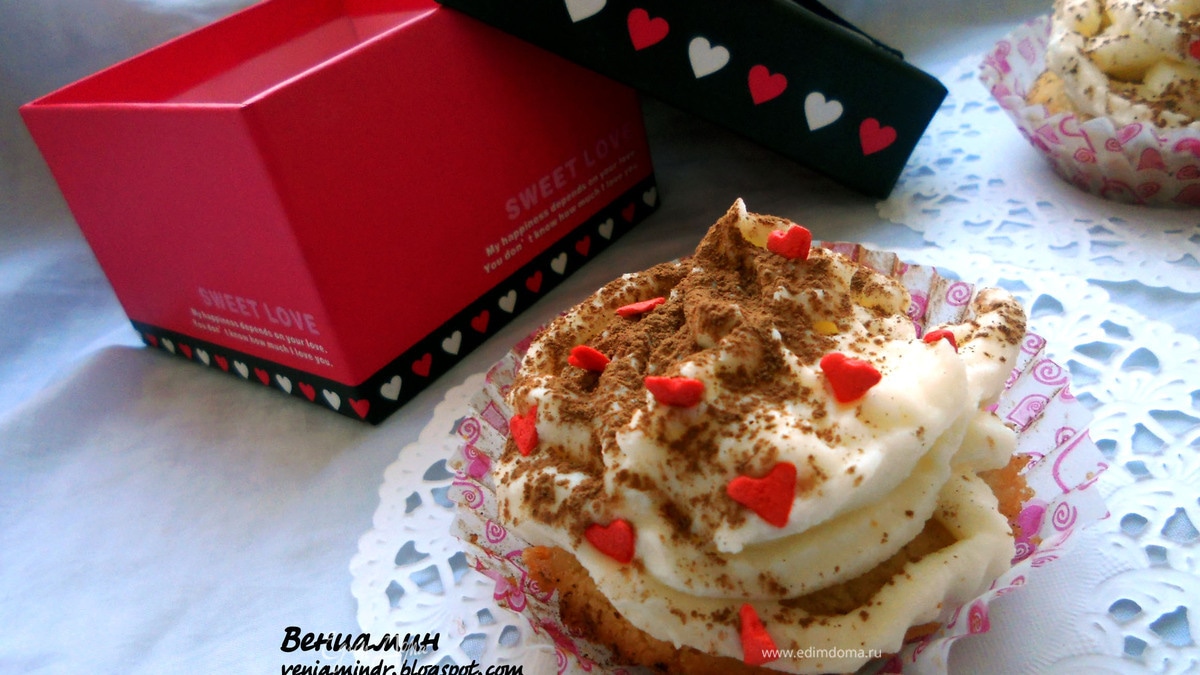 Капкейки "Тирамису"