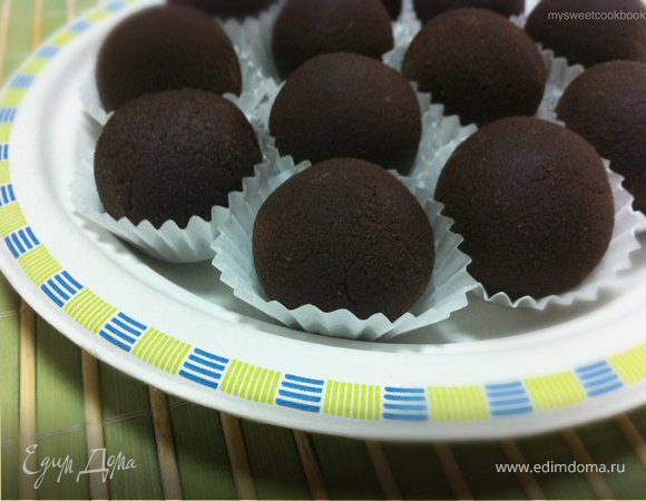Конфеты из Шоколадного Марципана Конфеты из Шоколадного Марципана