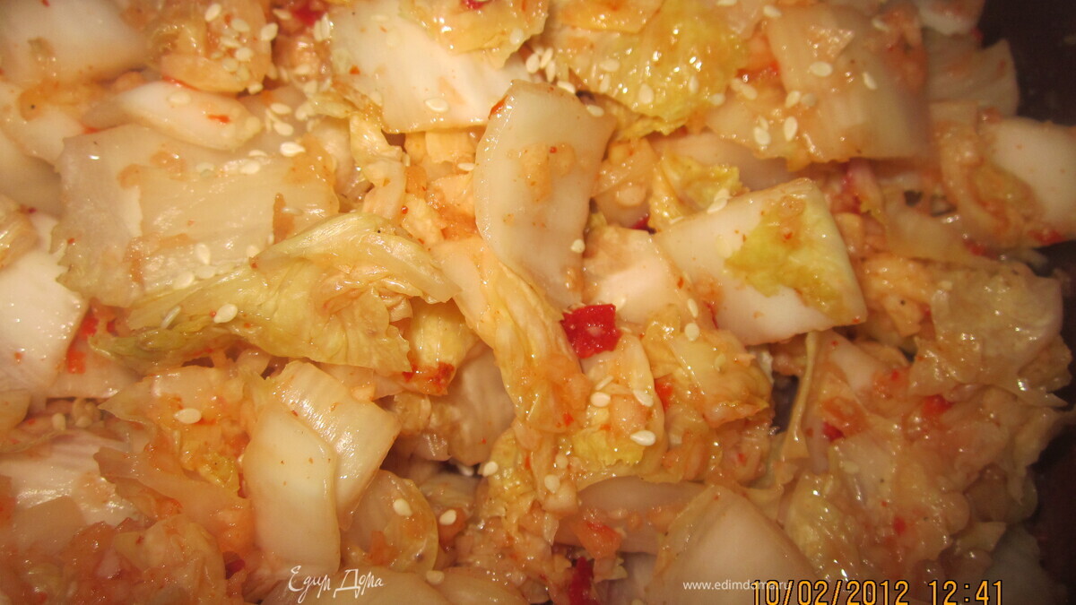 Кимчхи из пекинской капусты