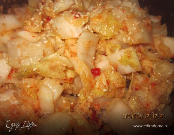Кимчхи из пекинской капусты Кимчхи из пекинской капусты
