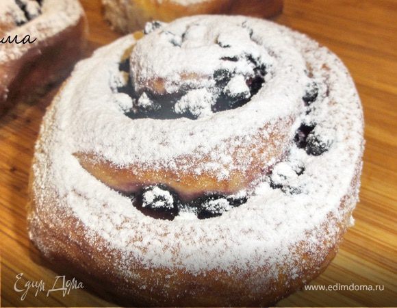 "Черничные розочки". "Черничные розочки".