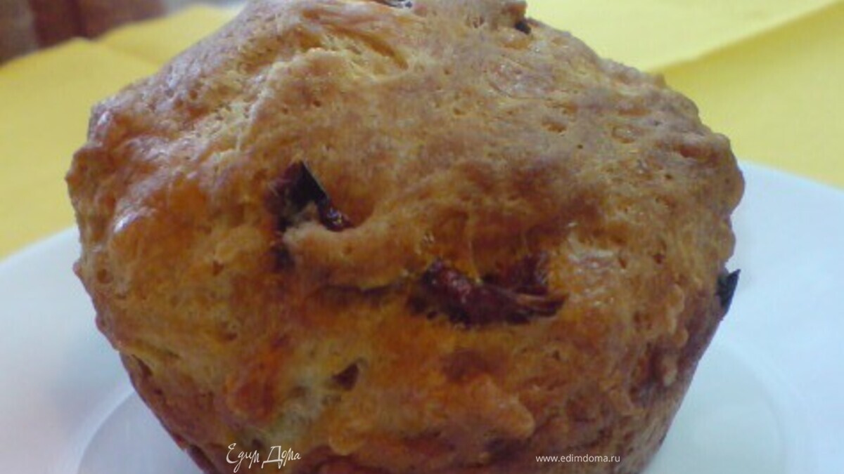 Маффины с сыром и вялеными помидорами
