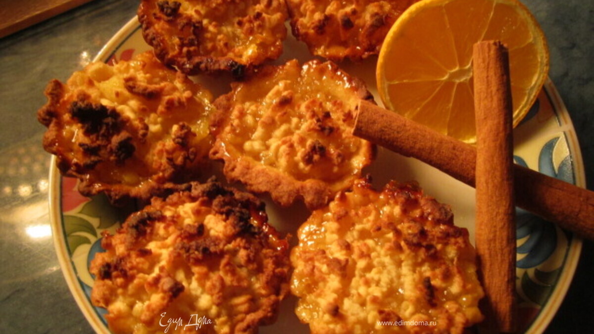 Лимонно-медовые тарталетки