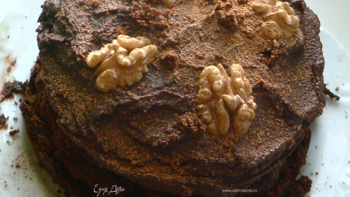 Шоколадный торт с портером