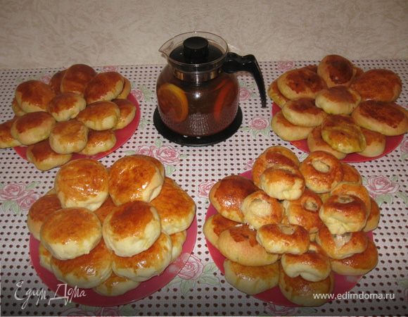 Тесто дрожжевое и пирожки из него Тесто дрожжевое и пирожки из него