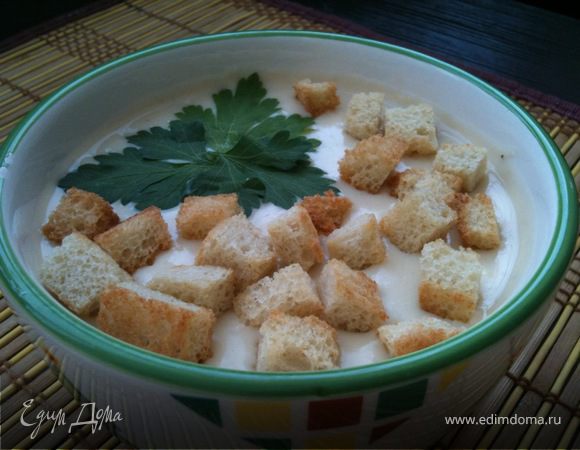 Фасолевый суп со сливочным сыром Фасолевый суп со сливочным сыром