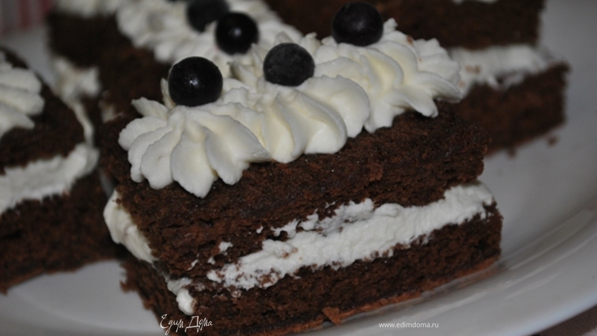 Шоколадное тесто на белках