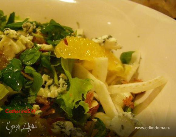 Салат из фенхеля и голубого сыра Салат из фенхеля и голубого сыра