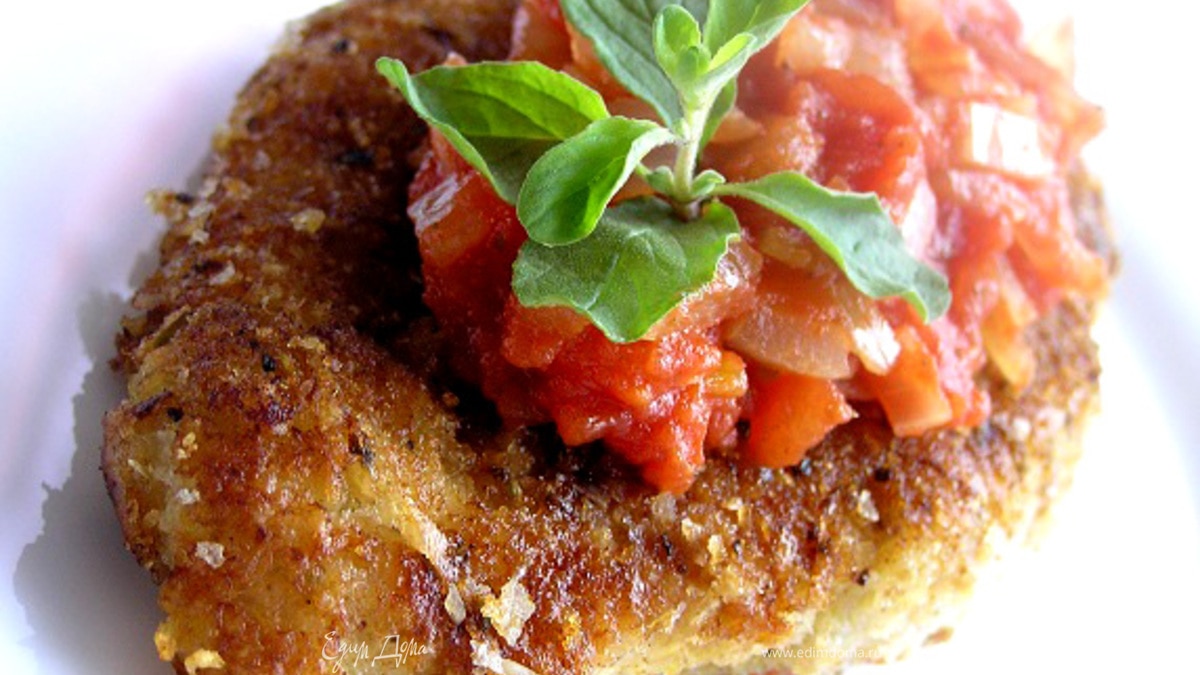 Курица "Миланезе" с томатным соусом