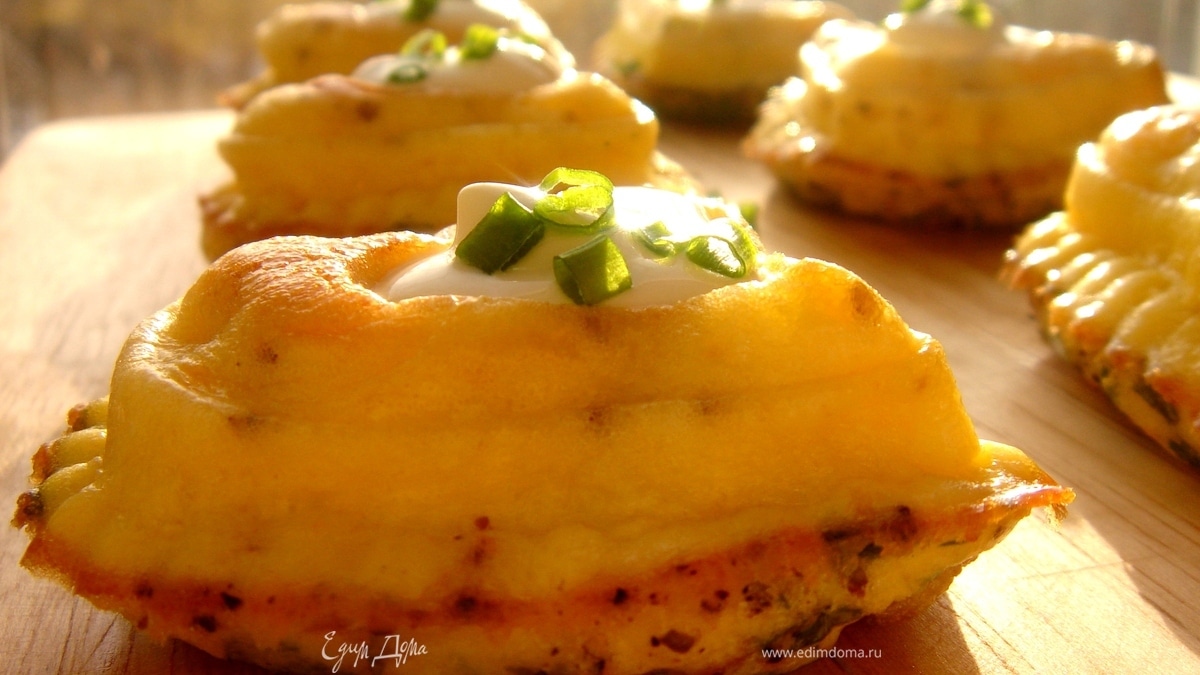 Мини-фриттаты с беконом