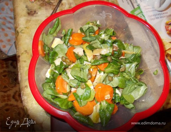 Салат из моркови с корном
