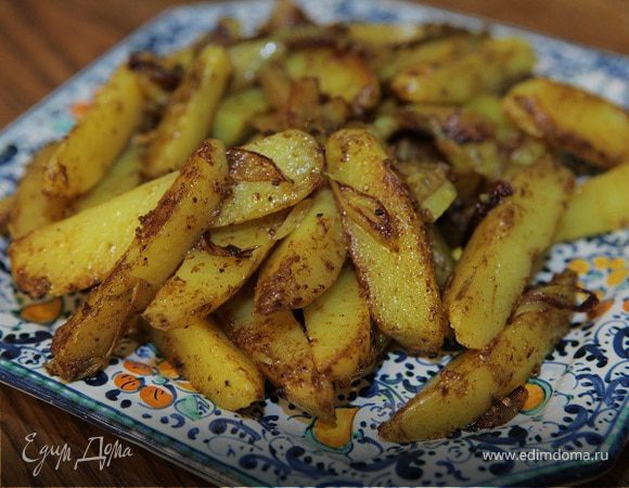Запеченный картофель с пряностями Запеченный картофель с пряностями