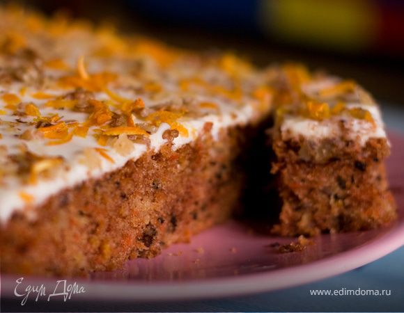 Морковный тортик