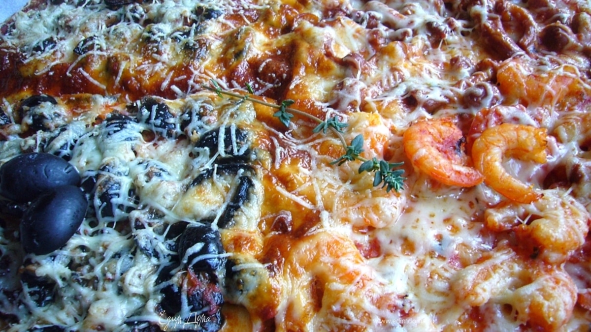 Пицца "четыре сезона" (pizza "quattro stagioni")