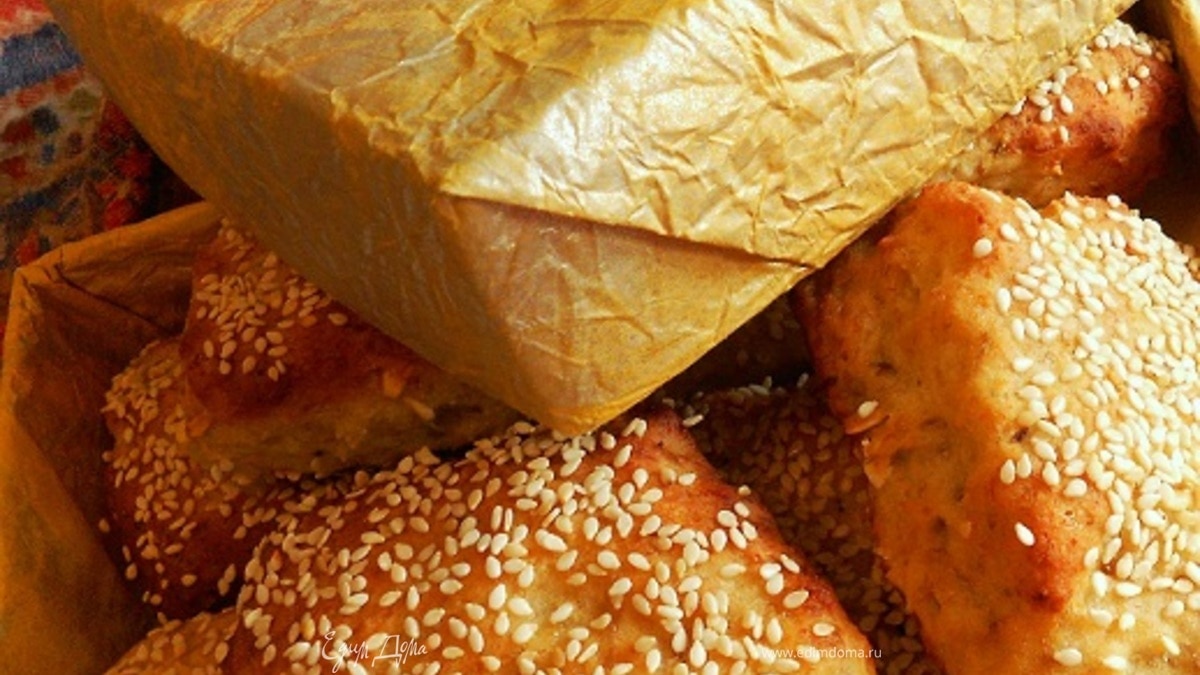 Быстрые творожно - банановые коржики к завтраку