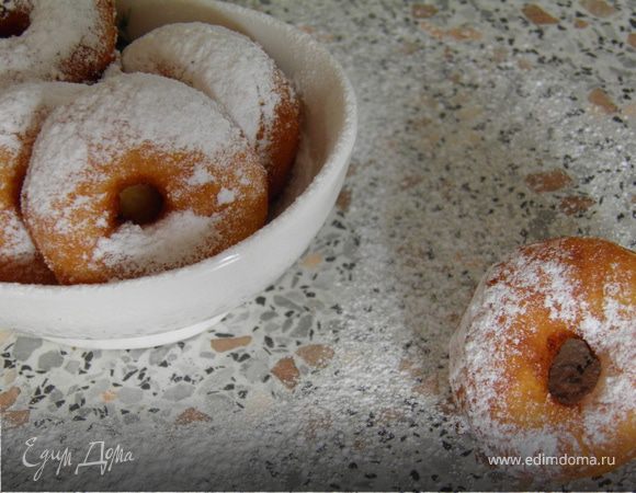 Творожные пончики-бублики=) Творожные пончики-бублики=)