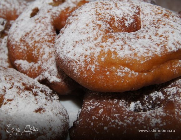 Пончики с яблоками и коньяком! Пончики с яблоками и коньяком!