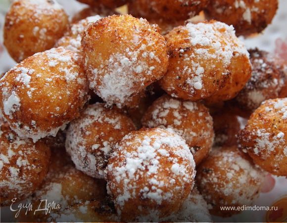 Творожные пончики Творожные пончики