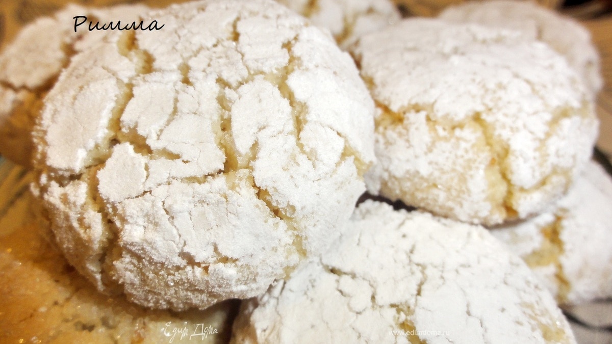 Миндально-апельсиновое печенье (без муки)