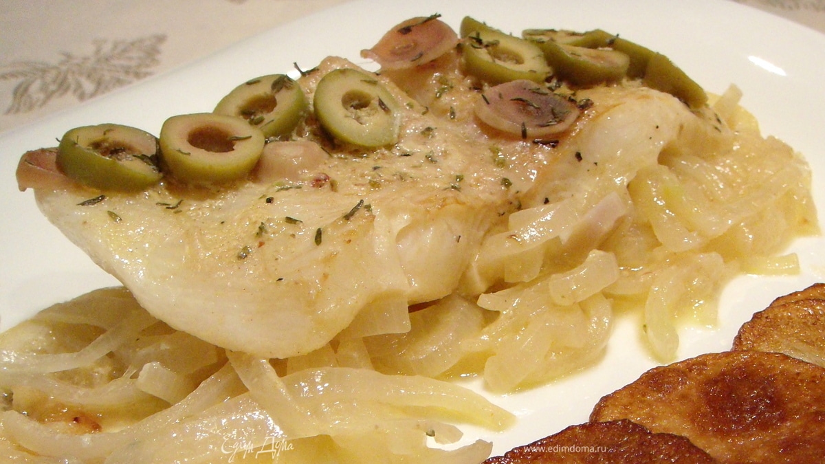 Палтус  по-королевски