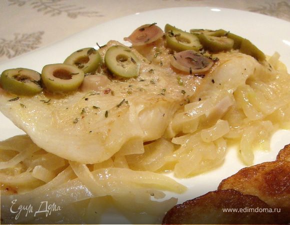 Палтус  по-королевски