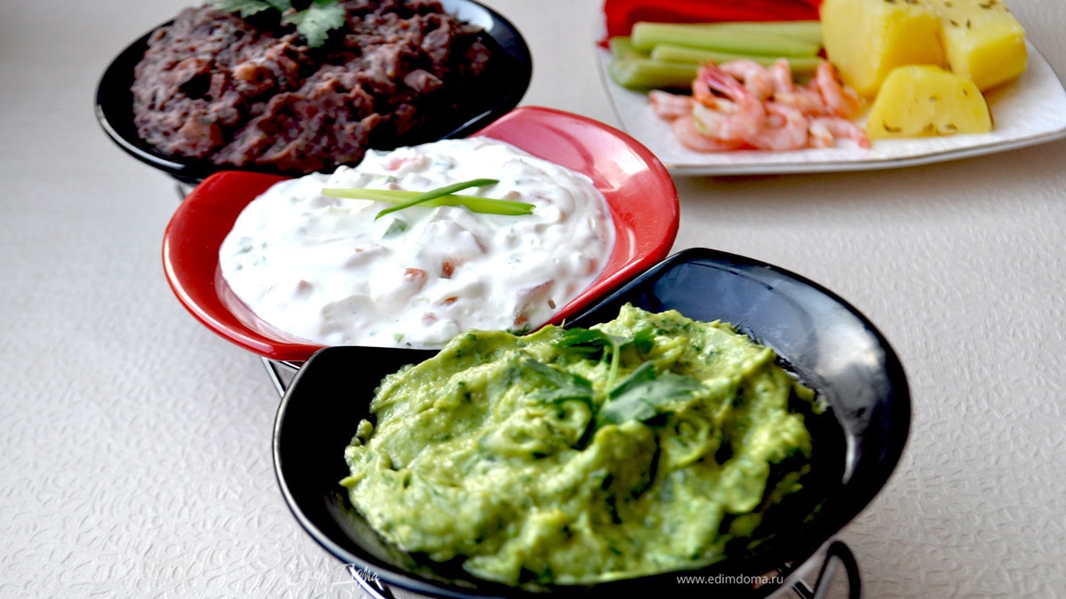 Два дипа и один соус