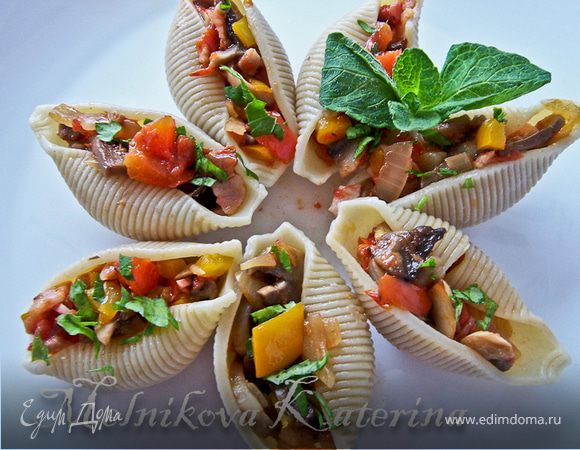 Закуска в ракушках