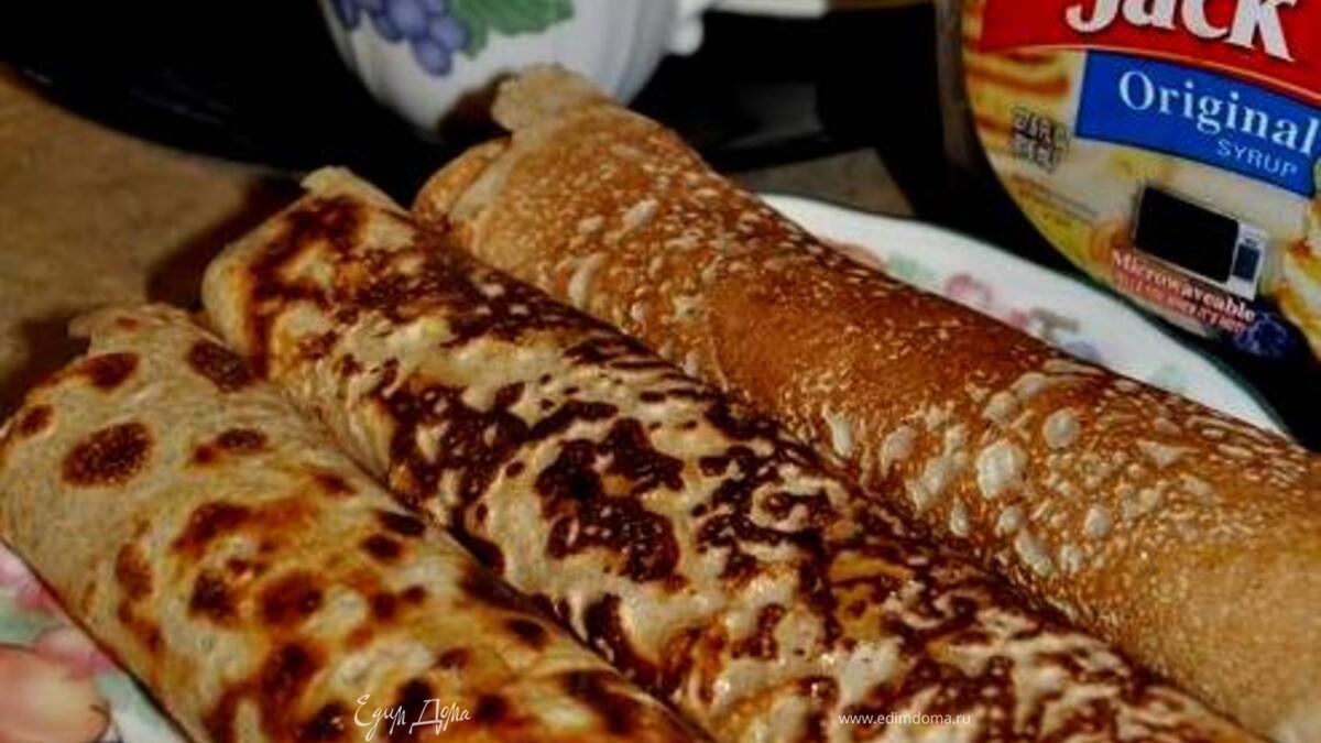 Блинчики из цельнозерновой муки