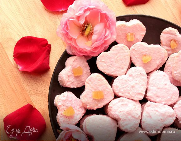 Бисквитные пирожные "Вишневое Сердце" Бисквитные пирожные "Вишневое Сердце"