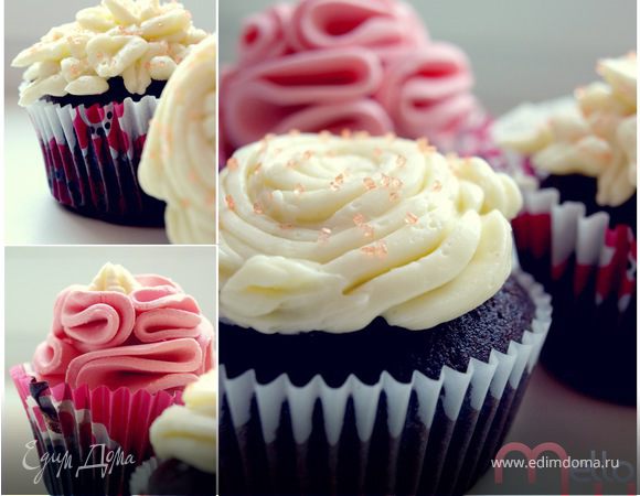 Шоколадные капкейки. Спасибо Группе поддержки Шоколадные капкейки. Спасибо Группе поддержки