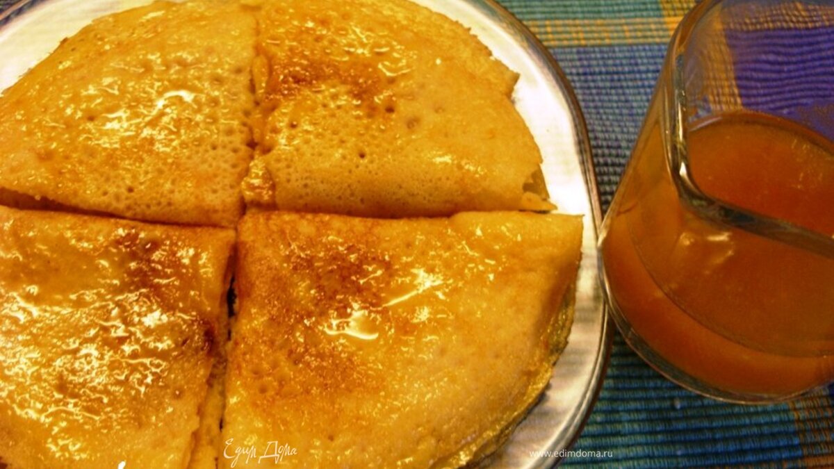 Блины французские Креп Сюзетт