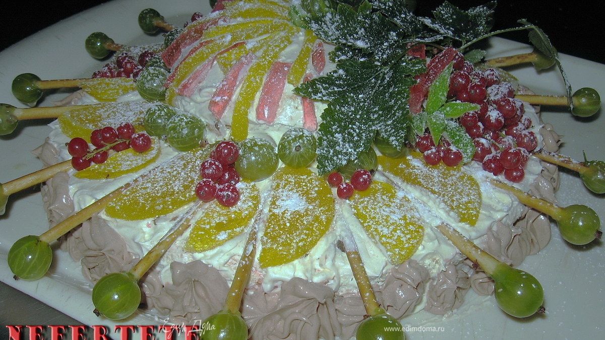 Торт "Японская шляпка"