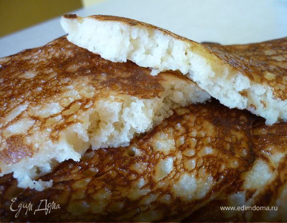 Блины Сдобные Пшеничные+ 10 секретов блинов