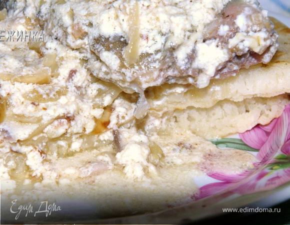 «Мачанка рыбная» с пухлыми блинами 