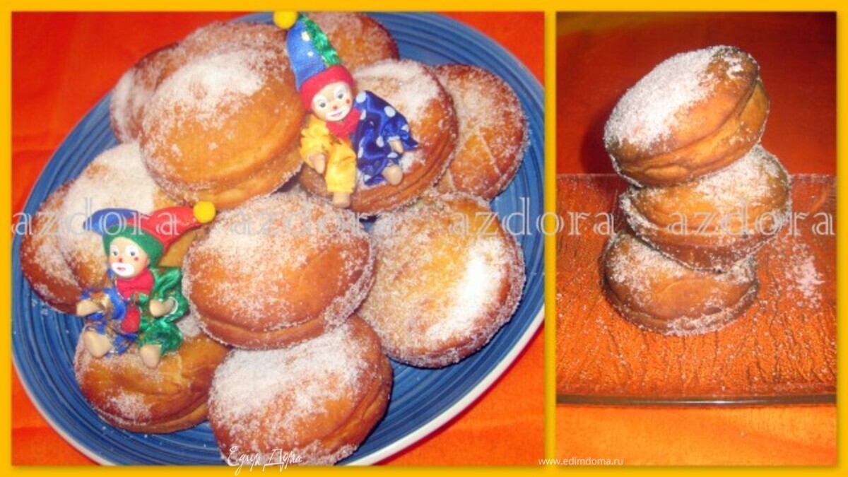 Пончики-Крапфен (Krapfen)