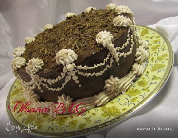 Торт "Шоколадно-карамельный" 