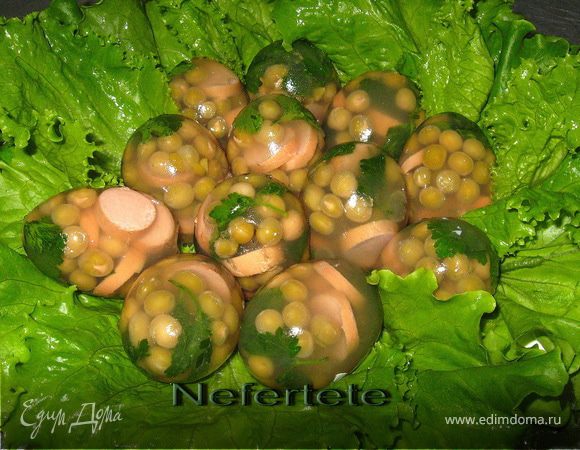 Заливное "Яйца Фаберже"