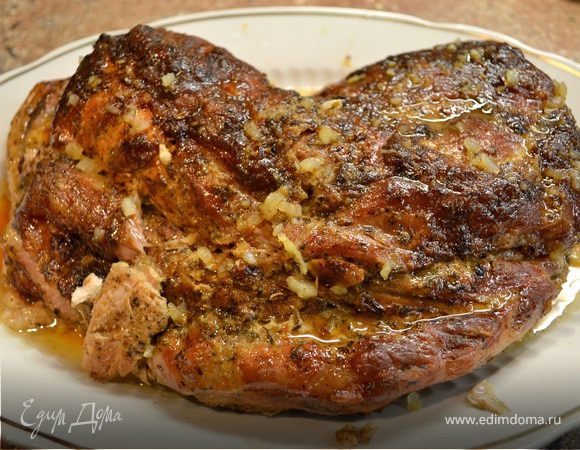 Запечёная свинина.