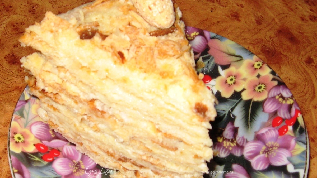Торт «1000 слоев» (Millefeuille), или по-простому «Наполеон»