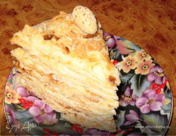 Торт «1000 слоев» (Millefeuille), или по-простому «Наполеон» Торт «1000 слоев» (Millefeuille), или по-простому «Наполеон»