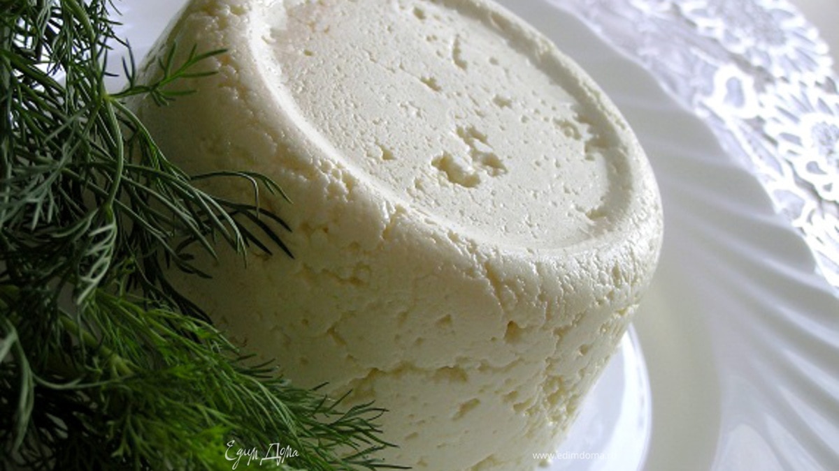 Домашний адыгейский сыр