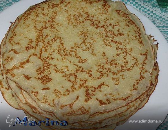 Блины заварные