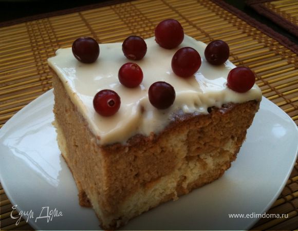 Бисквит "Tres Leches" или "Три молока" Бисквит "Tres Leches" или "Три молока"