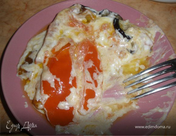 Овощная мусака в сметанном соусе Овощная мусака в сметанном соусе